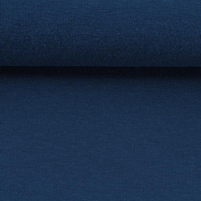 Jersey uni | VANESSA | Jeansblau